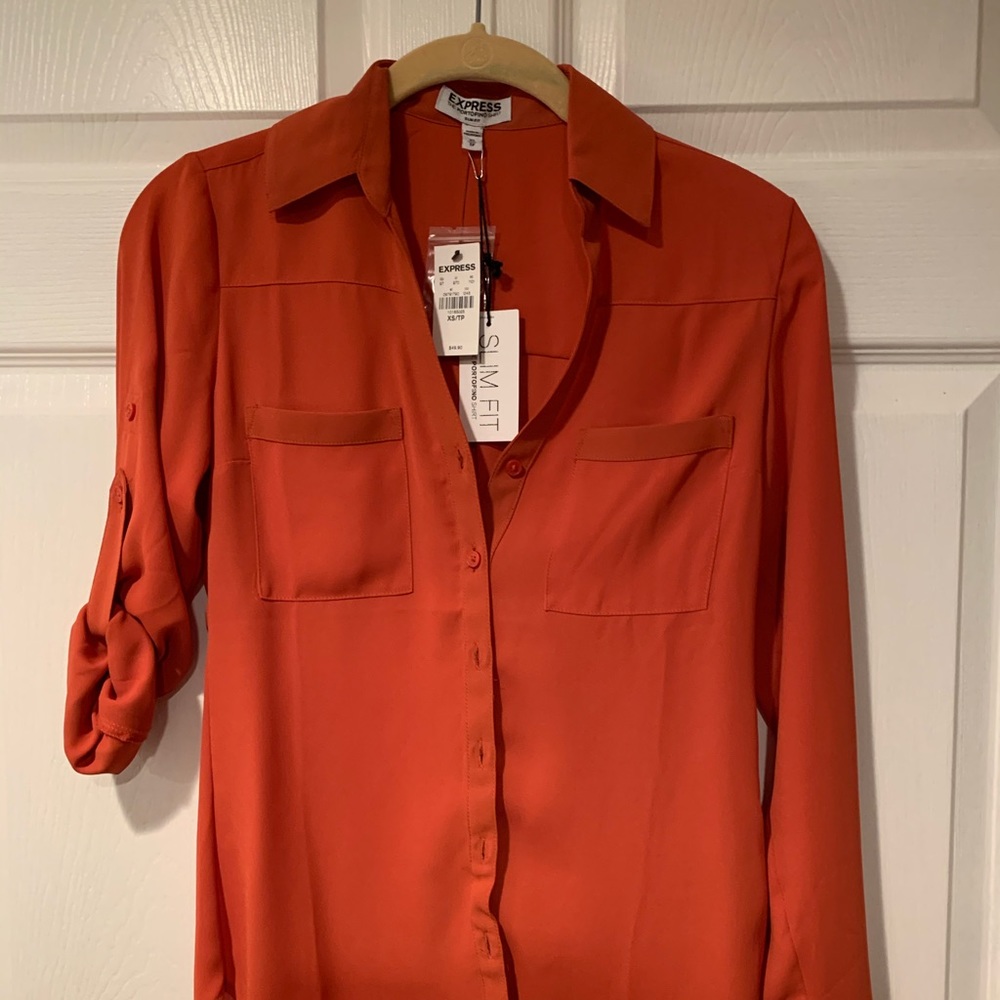NWT - Express “Slim Fit” Portifino Shirt